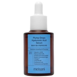Сироватка з гіалуроновою кислотою Meisani PLUMP DROPS HYALURONIC ACID SERUM, 30 мл Купити оптом в Україні