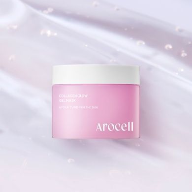 Колагенова гель-маска для сяйва шкіри Arocell Collagen Glow Gel Mask, 100 г Купити оптом в Україні