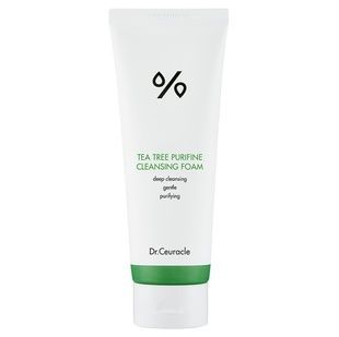 Гель-пінка для вмивання з екстрактом чайного дерева Dr.Ceuracle Tea Tree Purifine 30 Cleansing Foam, 150 мл Купити оптом в Україні