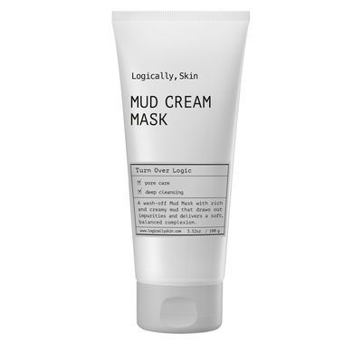Крем-маска для глубокого очищения пор Logically, Skin Mud Cream Mask, 100 г Купить  оптом в Украине