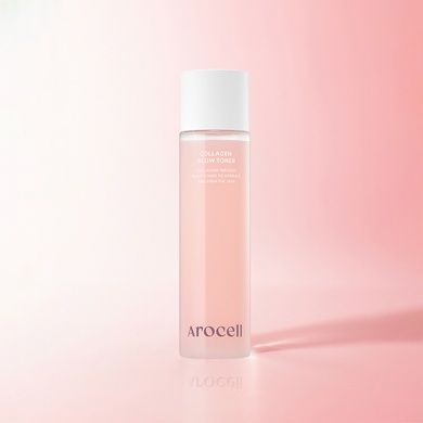 Колагеновий тонер для сяйва та пружності шкіри Arocell Collagen Glow Toner, 155 мл Купити оптом в Україні
