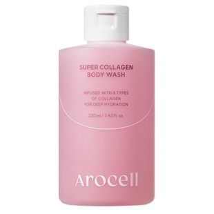 Зволожувальний гель для душу з колагеном Arocell Super Collagen Body Wash, 220 мл Купити оптом в Україні