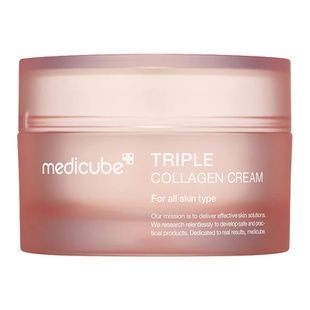 Зволожувальний крем з колагеном та гіалуроновою кислотою Medicube Triple Collagen Cream 4.0, 50 мл Купити оптом в Україні