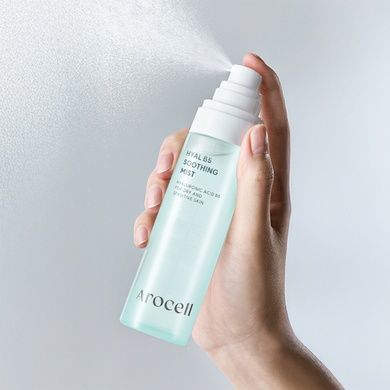 Заспокійливий міст з гіалуроновою кислотою та пантенолом Arocell Hyal B5 Soothing Mist, 100 мл Купити оптом в Україні