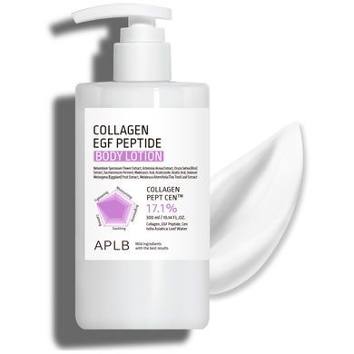 Лосьон для тела с коллагеном, EGF и пептидами для упругости кожи APLB Collagen EGF Peptide Body Lotion, 300 мл Купить  оптом в Украине