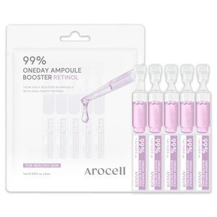 Бустер-сироватка з ретинолом Arocell 99% Oneday Booster Ampoule Retinol, 1 мл * 5 шт Купити оптом в Україні