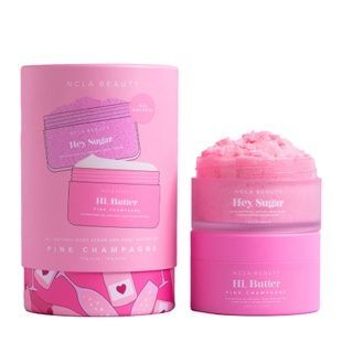 Подарочный набор для ухода за телом &laquo;Розовое шампанское&raquo; NCLA Beauty Pink Champagne Body Care Discovery Set, 2 в 1 Купить  оптом в Украине