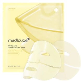Освітлювальна гідрогелева маска з койєвою кислотою та куркумою Medicube Kojic Acid Turmeric Brightening Gel Mask, 28 г * 1 шт Купити оптом в Україні