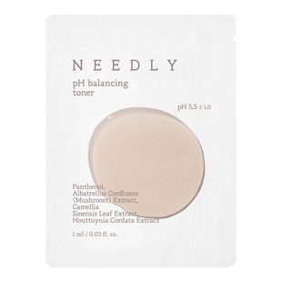 Молочний тонер з екстрактом гриба Альбатрелус Needly pH balancing toner, тестер 1 мл Купити оптом в Україні