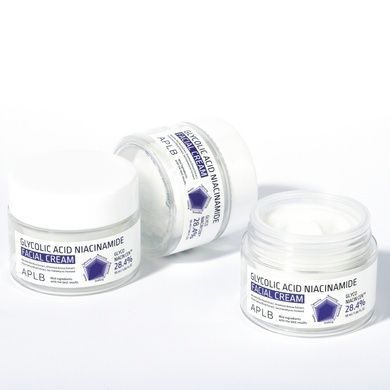 Крем для лица с гликолевой кислотой и ниацинамидом APLB Glycolic Acid Niacinamide Facial Cream, 55 мл Купить  оптом в Украине