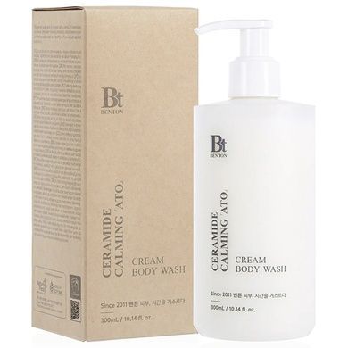 Очищающий кремовый гель для душа с керамидами Benton Ceramide Calming Ato Cream Body Wash, 300 мл Купить  оптом в Украине