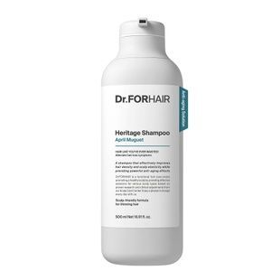 Антивіковий шампунь для ослабленої шкіри голови та тонкого волосся Dr.FORHAIR Heritage Shampoo April Muguet, 500 мл