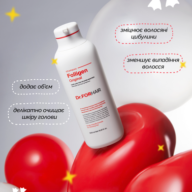 Шампунь проти випадіння волосся Dr.FORHAIR Folligen Shampoo, 500мл Купити оптом в Україні