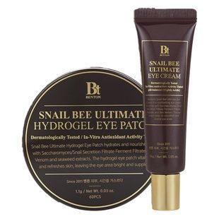Святковий набір для догляду за шкірою навколо очей Benton Snail Bee Ultimate Eye Care Holiday Set, 2 в 1 Купити оптом в Україні