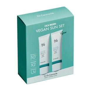 Набір сонцезахисних кремів з центелою Dr.Ceuracle Cica Regen Vegan Sun Set DUO, 2 в 1 Купити оптом в Україні
