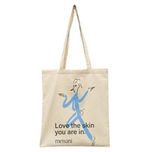 Текстильна сумка-шопер MEISANI TOTE BAG "Love the Skin You Are In" Купити оптом в Україні