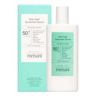 Сонцезахисна крем-сироватка для обличчя з алое Meisani Aloe Lujah Sunscreen Serum SPF50+, 50 мл Купити оптом в Україні