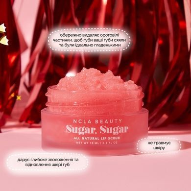 Сахарный скраб для губ &laquo;Розовое шампанское&raquo; NCLA Beauty Sugar, Sugar - Pink Champagne, 15 мл Купить  оптом в Украине