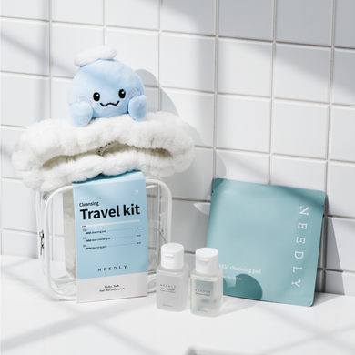 Дорожный набор миниатюр для очищения кожи Needly Cleansing Travel Kit, 3 в 1 Купить  оптом в Украине