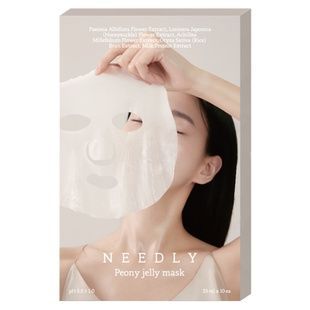 Осветляющая тканевая маска для лица Needly Peony Jelly Mask, 33 мл * 10 шт Купить  оптом в Украине