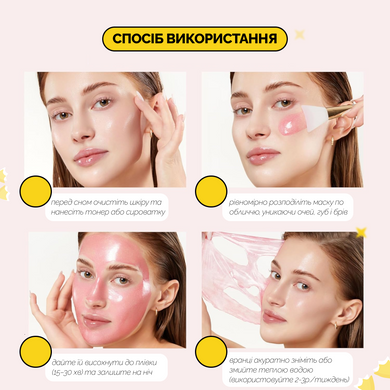 Нічна маска-плівка з полінуклеотидами та кофеїном Medicube PDRN Pink Caffeine Night Wrapping Mask, 75 мл Купити оптом в Україні