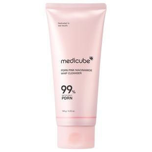 Очищувальна пінка з полінуклеотидами та ніацинамідом Medicube PDRN Pink Niacinamide Whip Cleanser, 120 г Купити оптом в Україні
