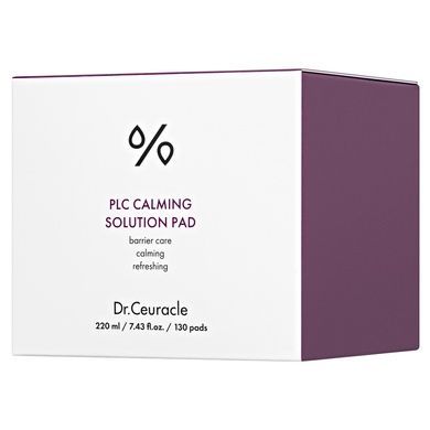 Заспокійливі пади Dr.Ceuracle PLC Calming Solution Pad, 130 шт Купити оптом в Україні