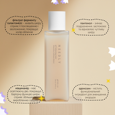 Увлажняющий тонер с экстрактом гриба Альбатреллус Needly pH balancing toner, 145 мл Купить  оптом в Украине