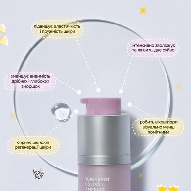 Коллагеновая ампула для лица с микроспикулами Arocell Super Shot Coltra Ampoule 3X, 30 мл Купить  оптом в Украине