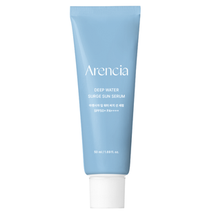 Сонцезахисна сироватка з пептидами та гіалуроновою кислотою Arencia Deep Water Surge Sun Serum SPF50+ PA++++, 50 мл Купити оптом в Україні