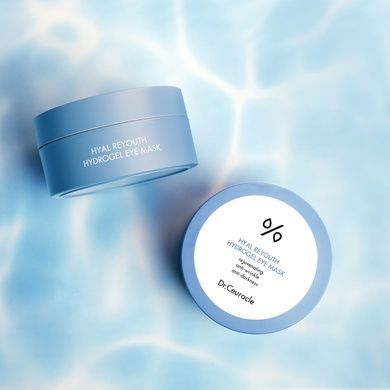 Зволожуючі Гідрогелеві патчі Dr.Ceuracle Hyal Reyouth Hydrogel Eye Mask, 60 шт Купити оптом в Україні