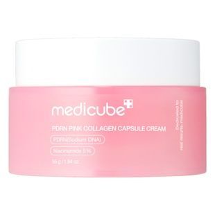 Капсульний крем з колагеном та полінуклеотидами Medicube PDRN Pink Collagen Capsule Cream, 55 г Купити оптом в Україні