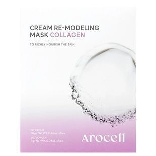 Альгінатна маска з колагеном для пружності шкіри Arocell Cream Remodeling Mask Collagen, 5 шт Купити оптом в Україні
