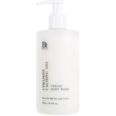 5+1 Набір Очищувальний кремовий гель для душу з керамідами Benton Ceramide Calming Ato Cream Body Wash, 300 мл