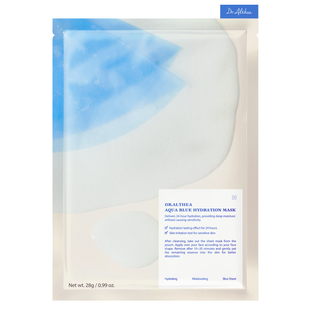 Зволожувальна тканинна маска з азуленом Dr. Althea Aqua Blue Hydration Mask, 28 г Купити оптом в Україні
